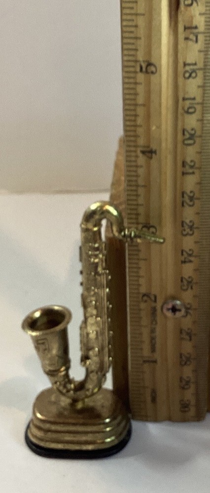 Diecast Bronze Pencil Sharpener Saxophone