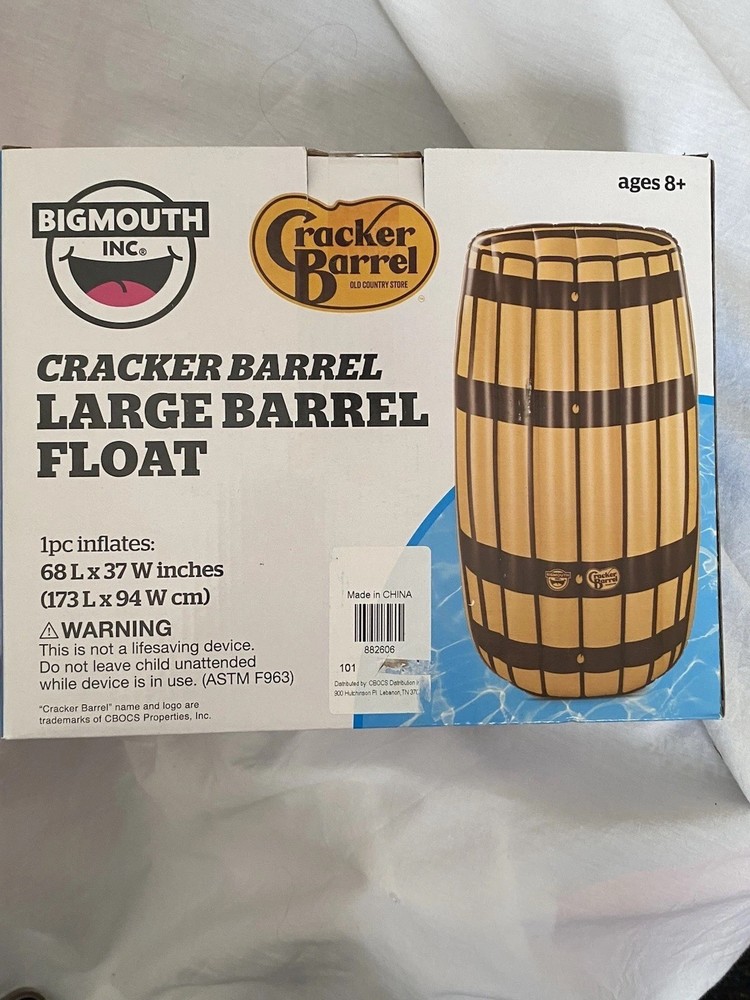 Cracker Barrel Large Float 68”x37”