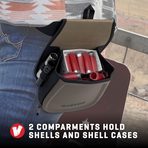 Allen Eliminator Basic Double Compartment Shooting Bag - Coffee Black