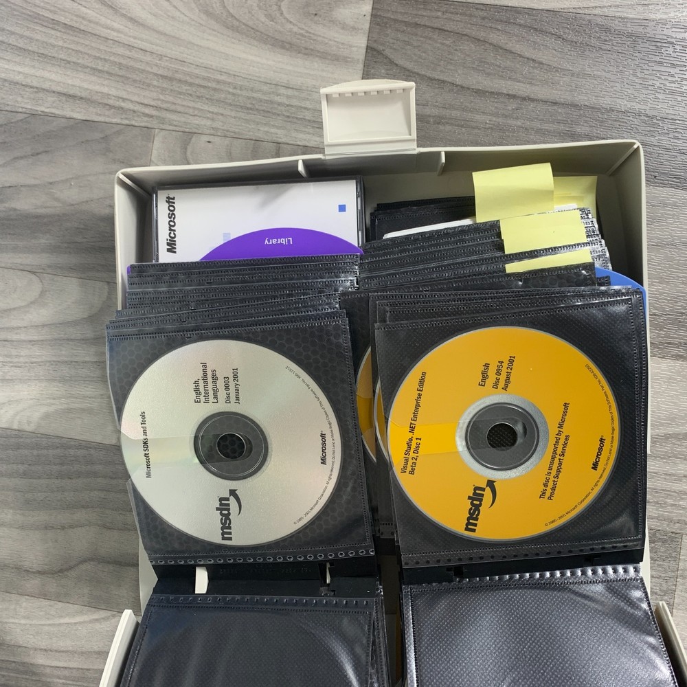 MSDN Microsoft Developer Jan 2001 Release Platforms Windows Library Studio Disks