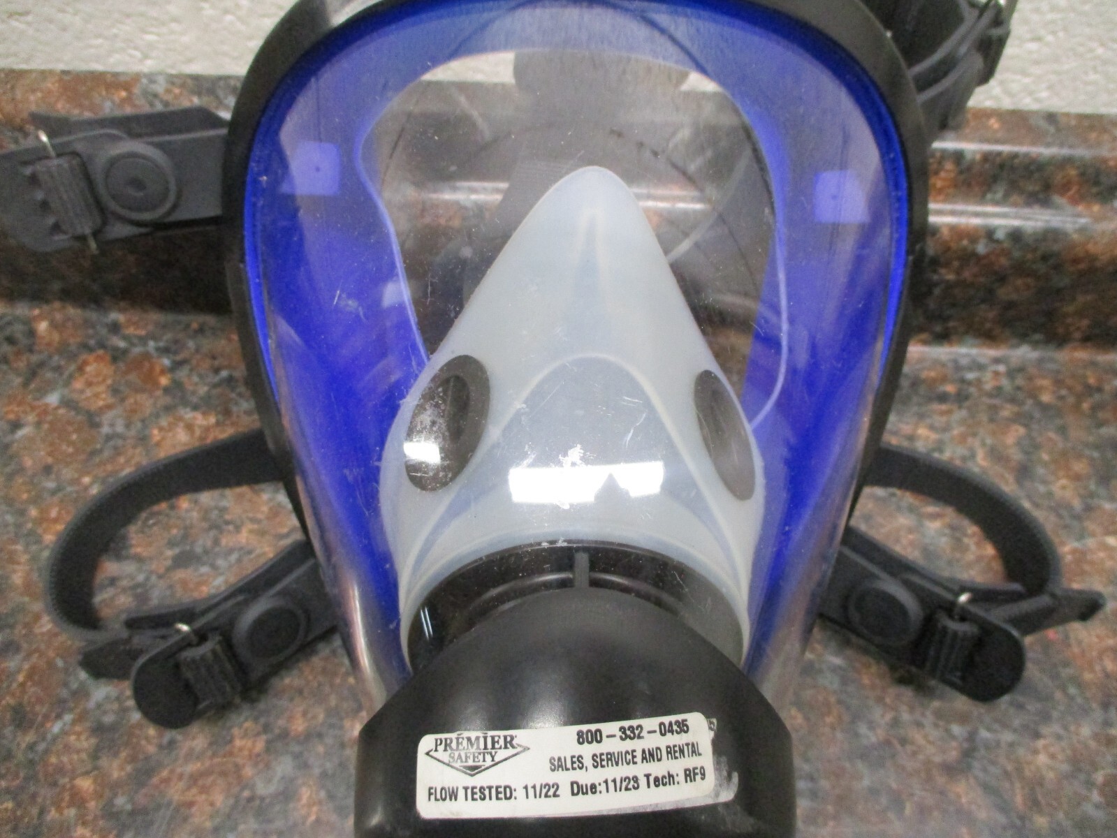 SURVIVAIR AIR 202010 MASK Respirator SCBA Firefighter Hazmat FREE SHIPPING