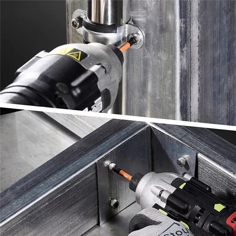 2 Sets (20pcs/set ) Impact Hex Head Allen Wrench Drill Bit Set Assorted Sizes Up