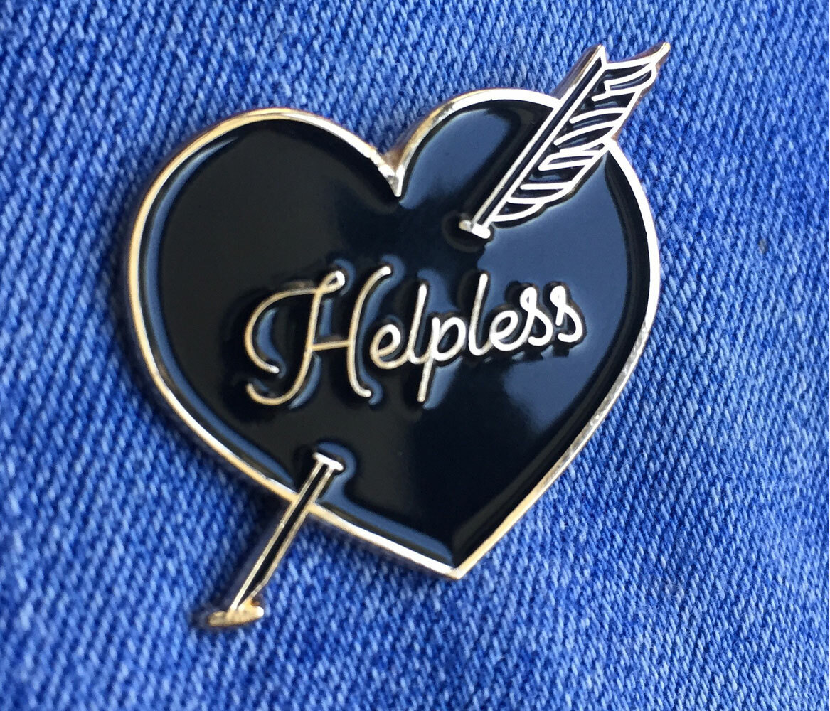Hamilton Musical Helpless Enamel Pin Alexander Play Eliza