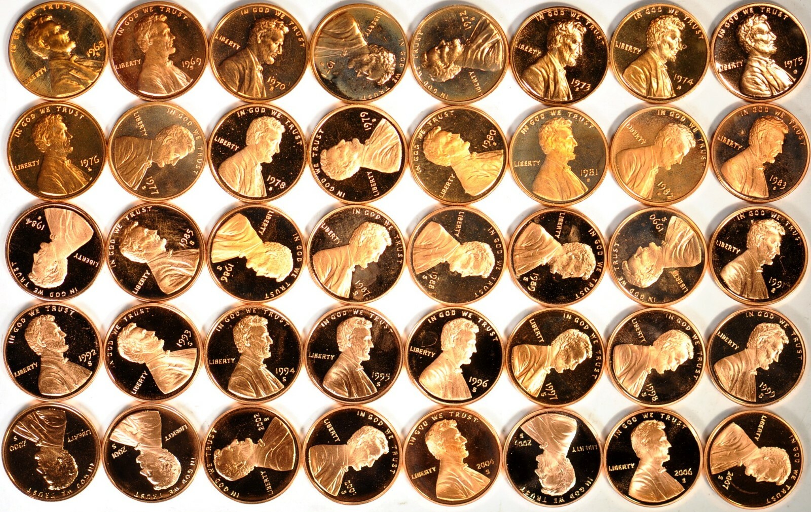 1960-64, 65-67 SMS, 68S-08S 1C Lincoln Memorial Cents Proof (you pick the year)