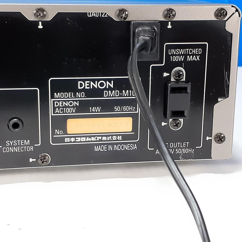 DENON DMD-M10 Mini Disk MD Recorder Player MD Deck Player