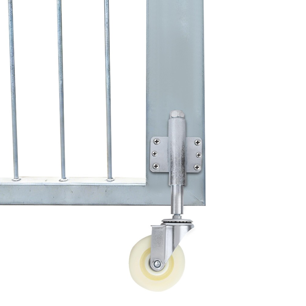 4-inch Gate Caster, Nylon Metal Gate Caster, Spring Loaded Gate Caster