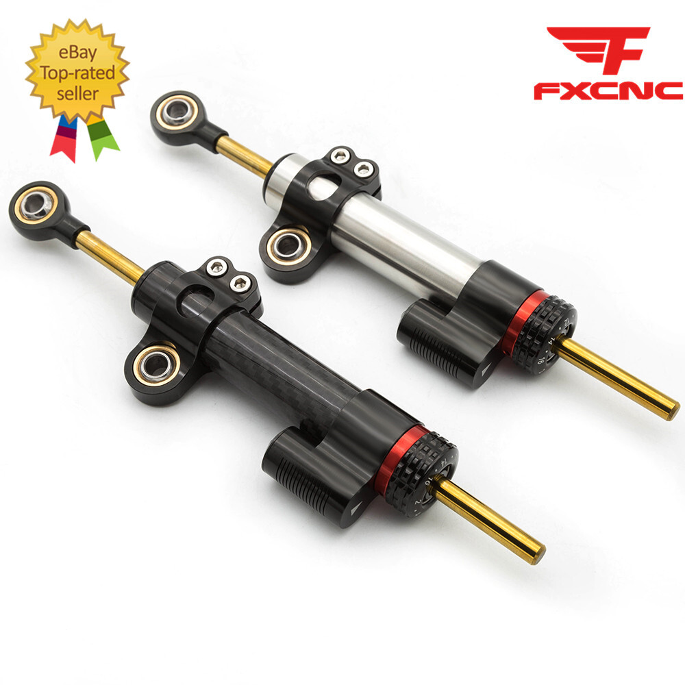 For Yamaha MT-09 FZ09 2013-2020 Carbon Fiber Steering Damper Bracket Mount Kit