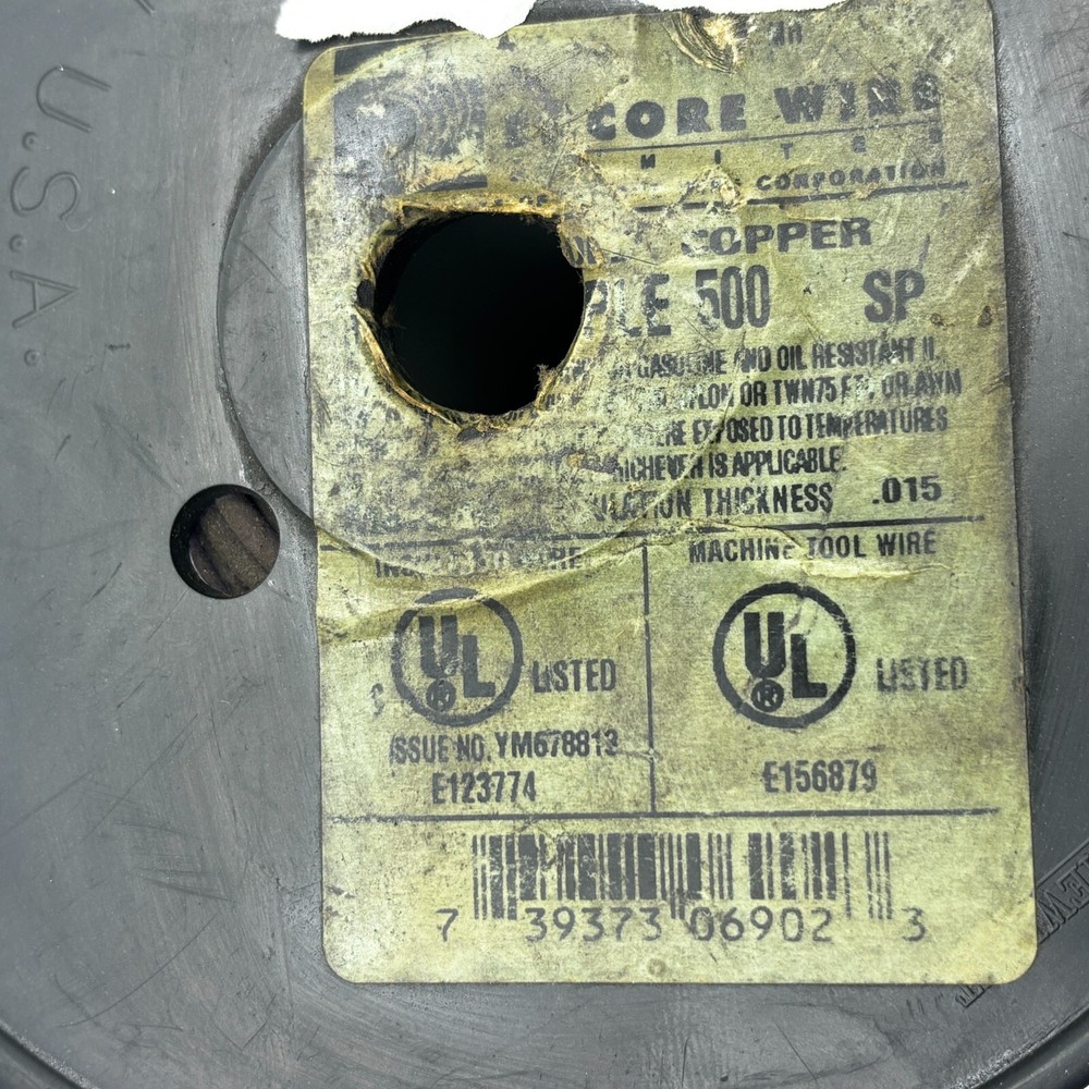 ENCORE WIRE MACHINE TOOL WIRE PURPLE 500 STRANDED DOPPER 300FT 5.0LIBRA WIRE 🎯