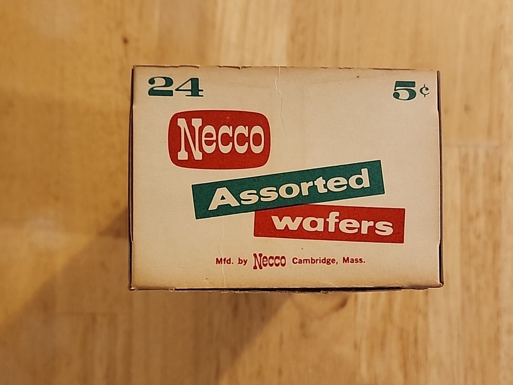 Necco Assorted Wafers Candy Box