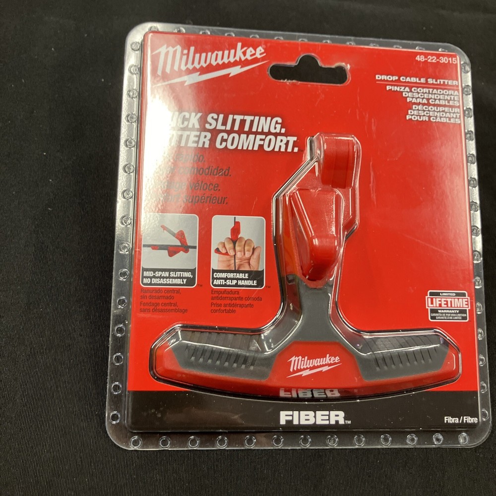 Milwaukee 48-22-3015 Fiber Optic Drop Cable Slitter
