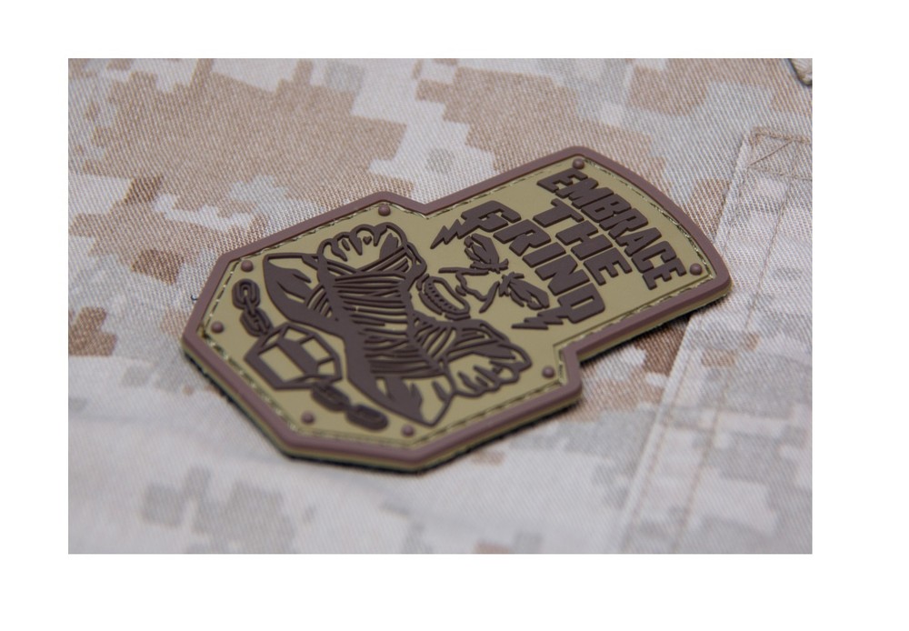 Milspec Monkey Morale Patch MSM - Embrace The Grind - Choose Below - NEW