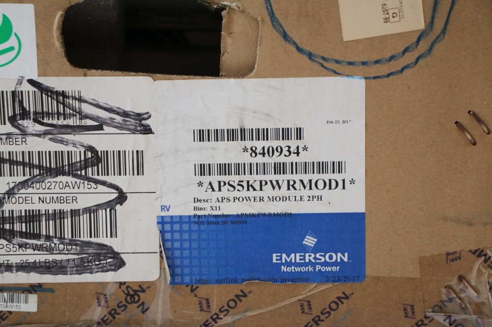 Emerson APS Power Module 2PH APS5KPWRMOD1