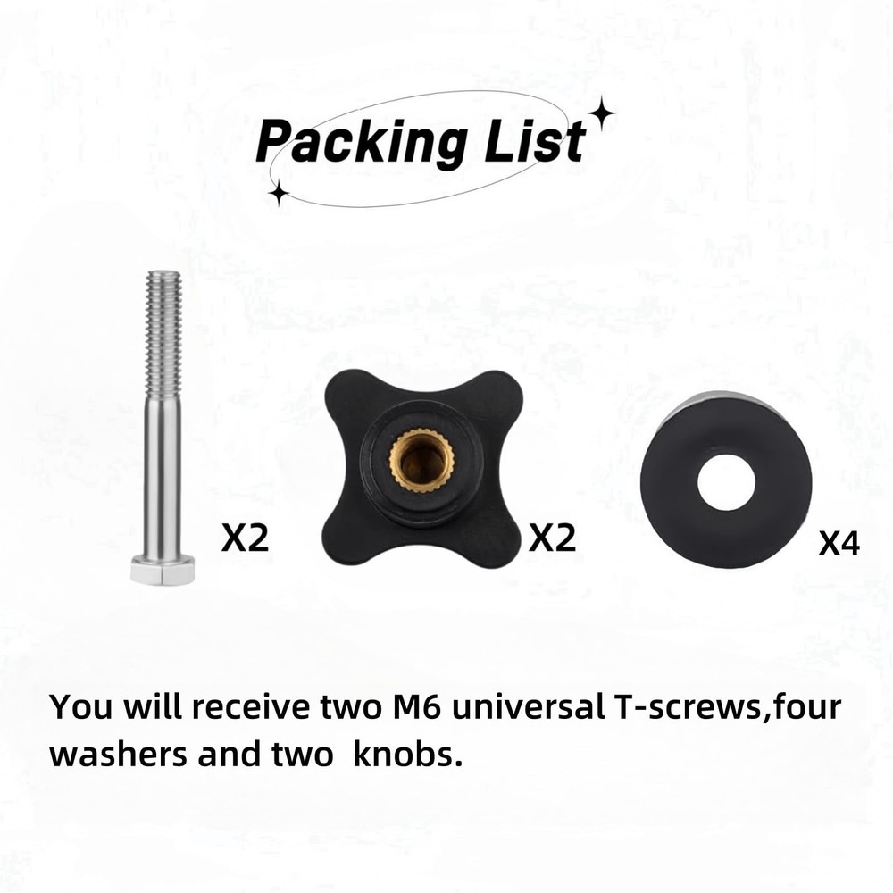 SZHSYJY Universal Black Replacement Knobs for Rollator Walker - 2 Sets