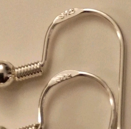 10pc (5Pr) Lot 925 Sterling Silver Filled Fish Hook Ear Wire Earrings Findings