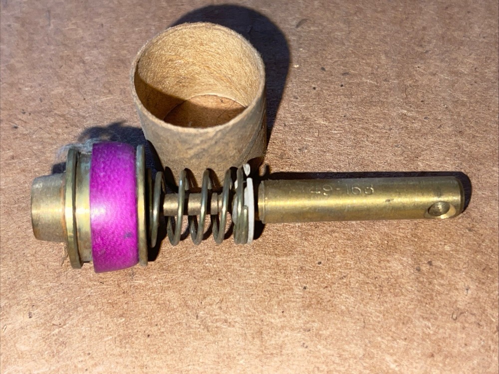 NOS Carburetor Leather Accelerator Pump 49-168 #2