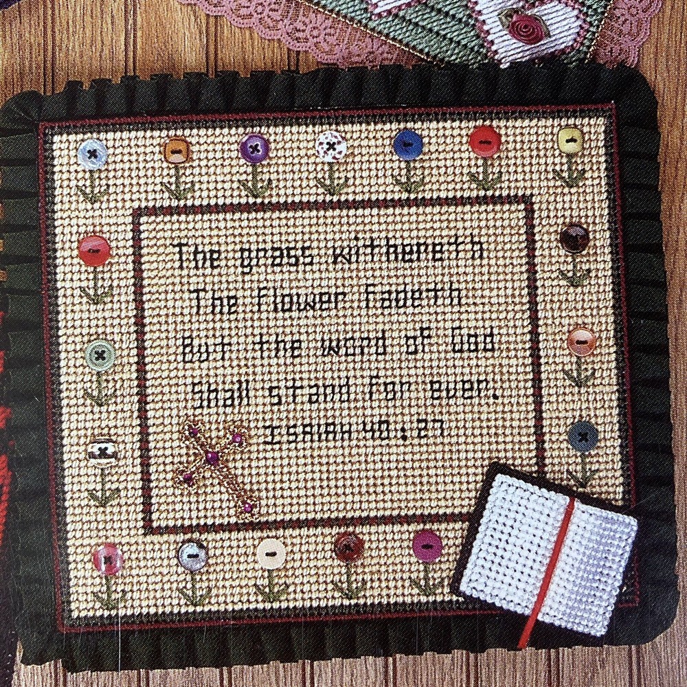 Heartfelt Sentiments Plastic Canvas Pattern Booklet Needlecraft 1997