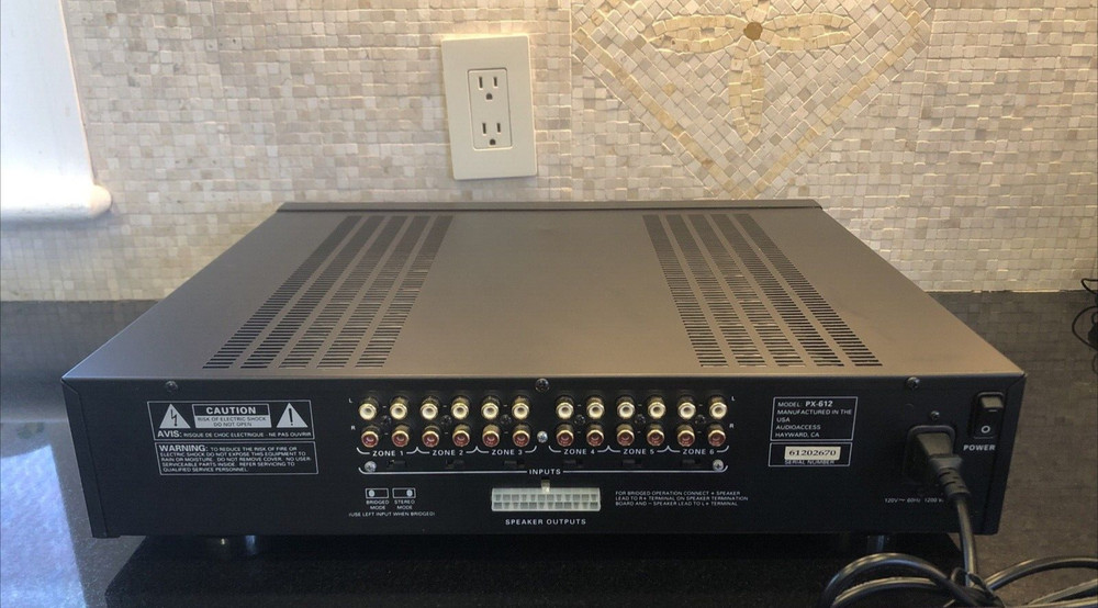 Audio access PX-612 Multi Room Amplifier perfect working condition