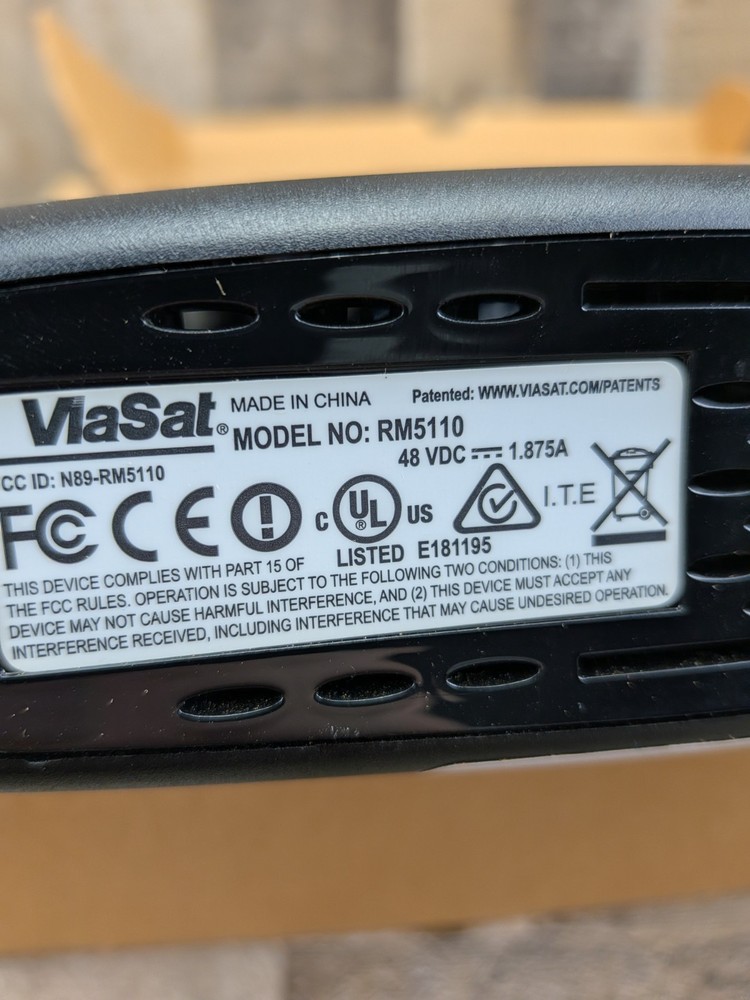 Viasat Modem Rm5110 Black