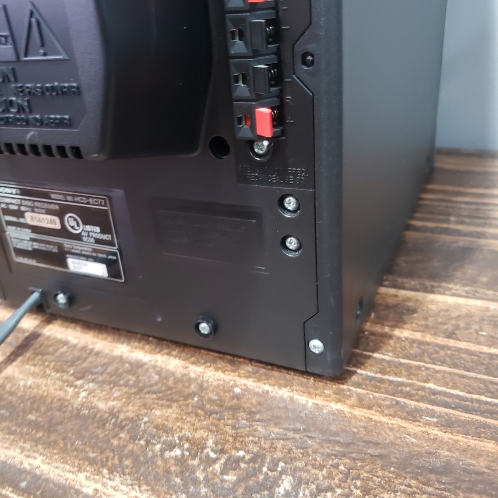 Sony MHC-EC77 3 CD Changer Mini Hi-Fi Component System Only Tested