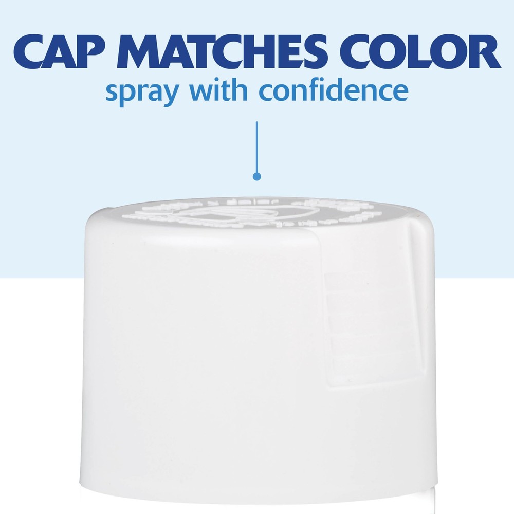 Painter's Touch High Gloss White Spray Paint 12 Ounce Durable Coverage Fast D...