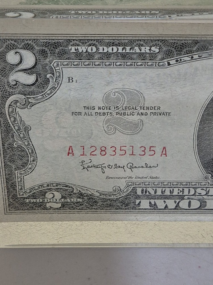 1963 $2 Red Seal Note