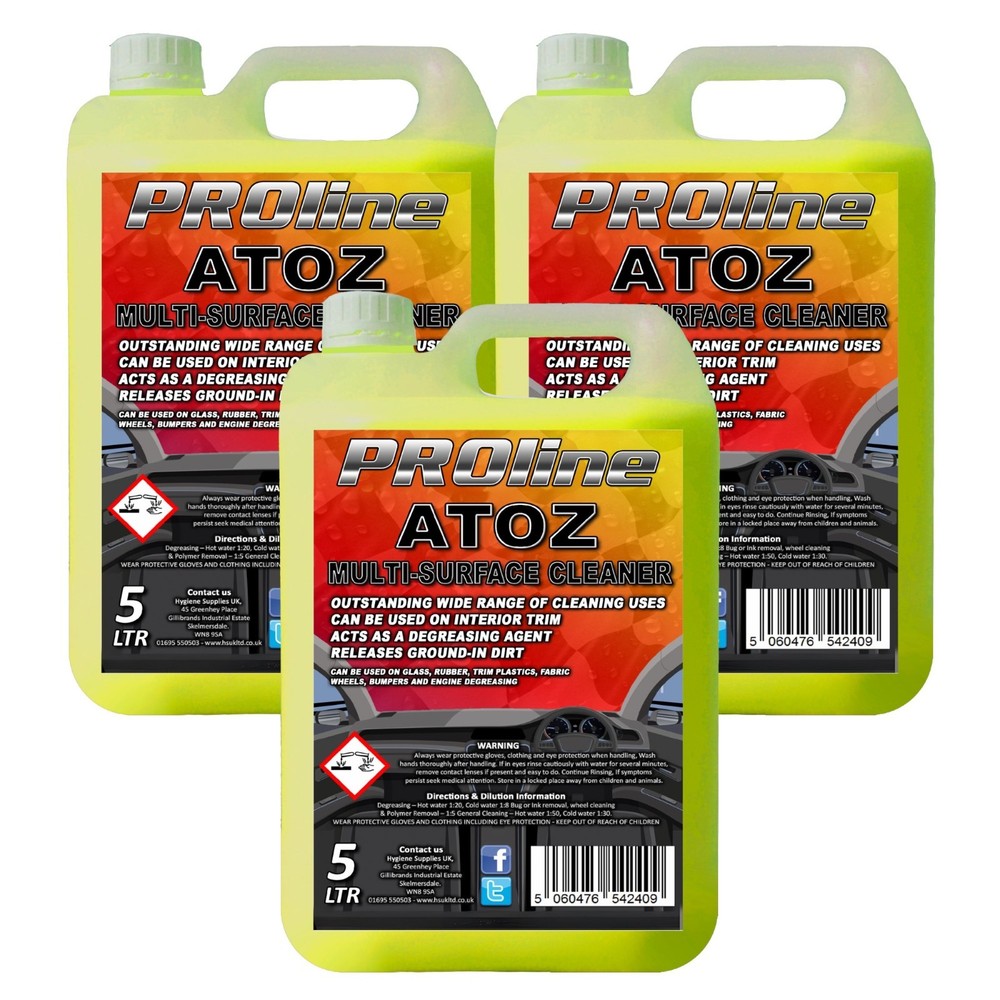 Autoline ATOZ Multi-Surface Cleaner All-Purpose Cleaning Solution 15L