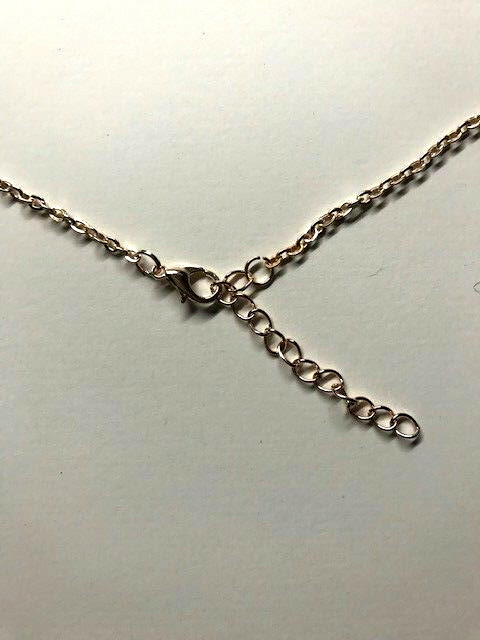 45 cal Bullet Rose Gold Necklace ~ Veteran Made ~