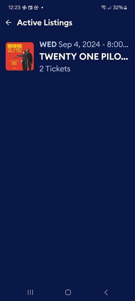 Twenty One Pilots Concert Tickets Upper Level