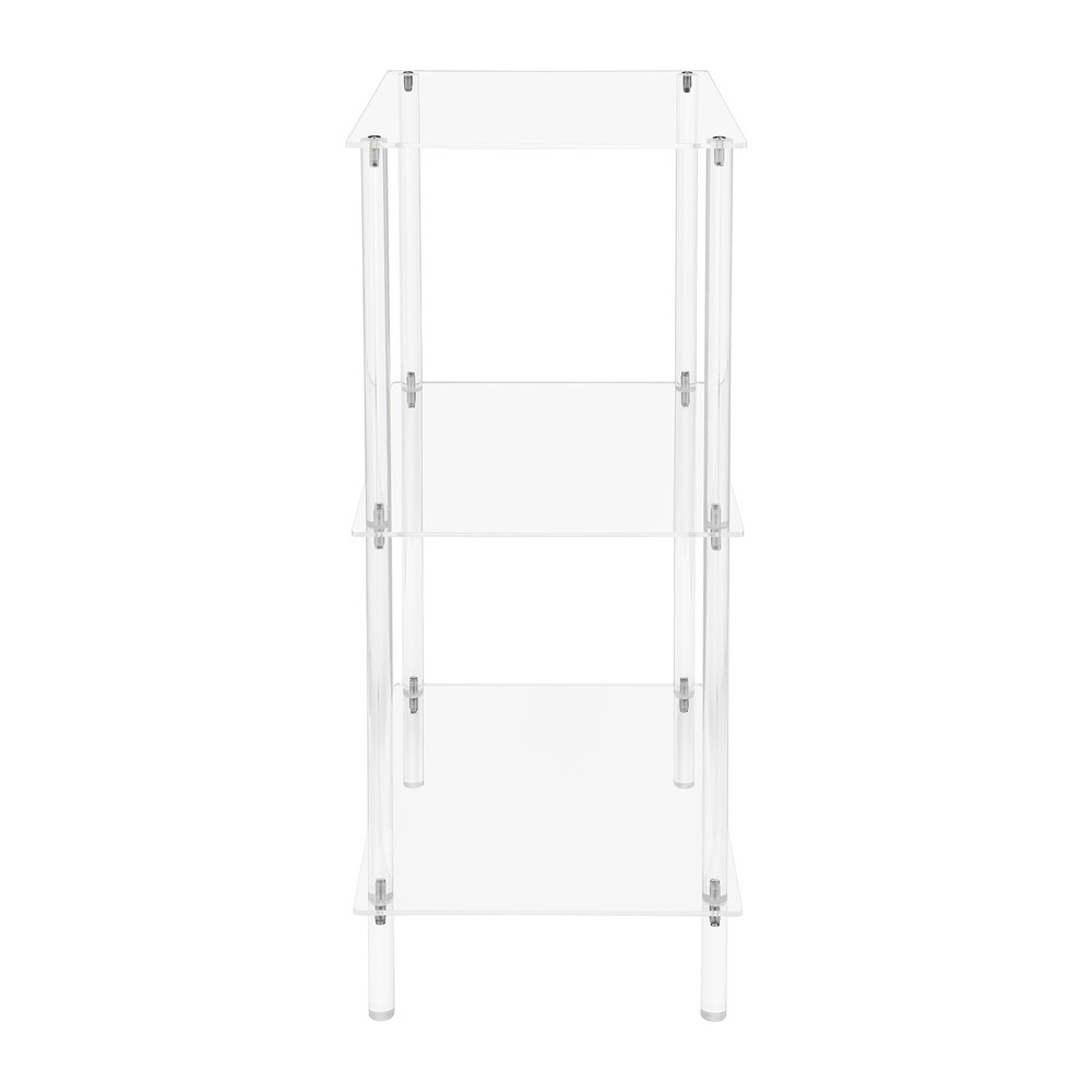 Acrylic Record Player Stand Clear Record Player Stand Rack Side Table/End Table