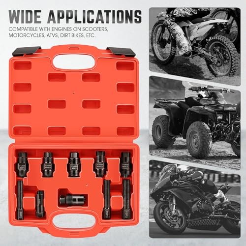 10pc Motorcycle Fly Wheel Puller Set, Universal Flywheel Puller Set