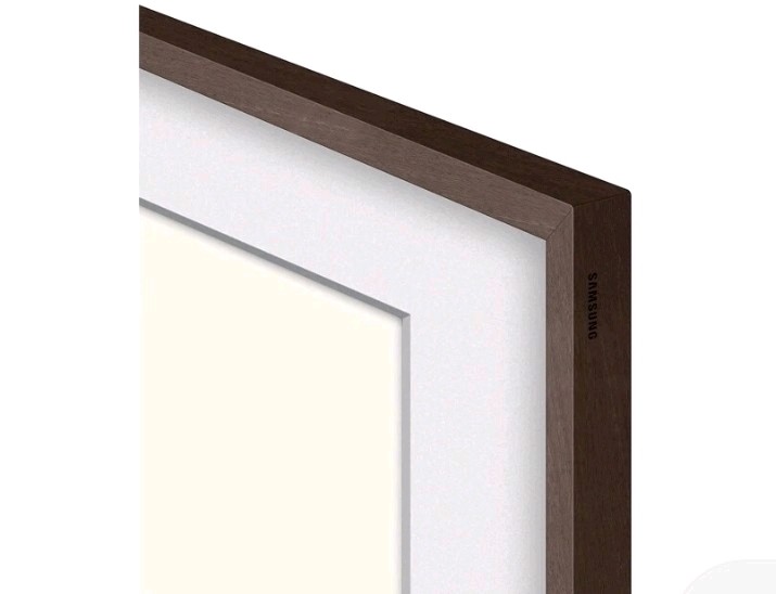 Samsung - 50” The Frame Customizable Bezel - Modern Brown