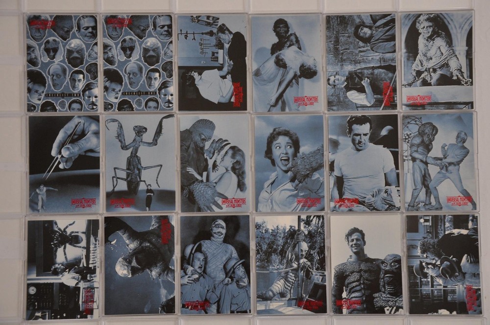 Universal Monsters Silver Screen Base Card Set 90 Cards