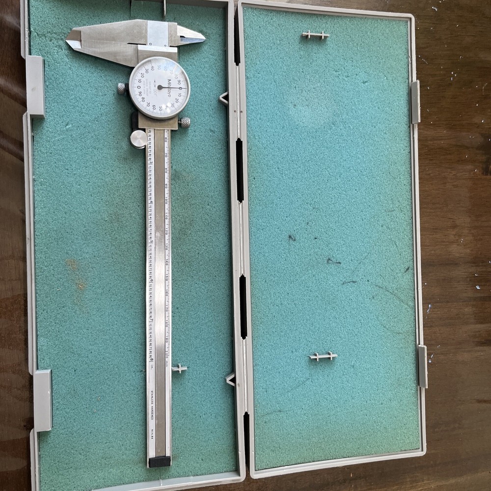 Mitutoyo M.N.84 8 inch offset dial caliper