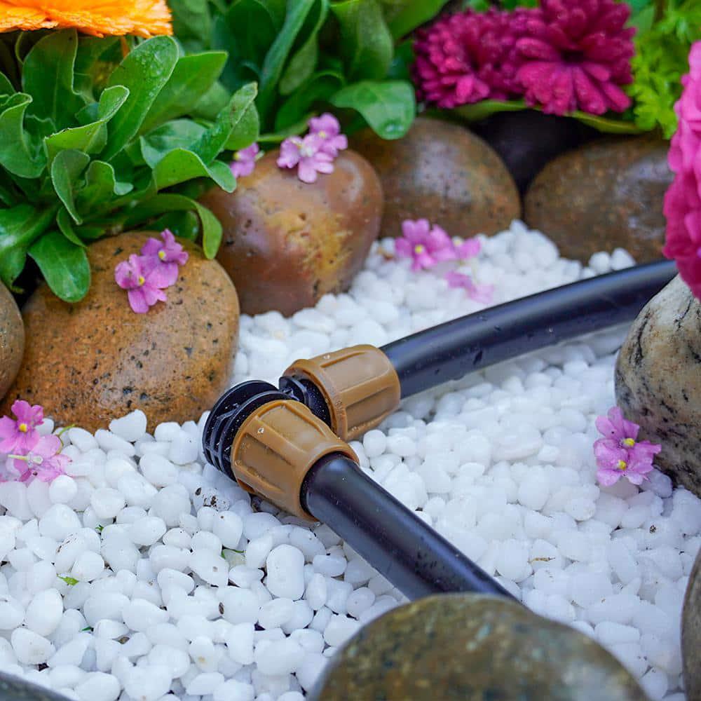 Drip Irrigation Tubing 1/2 inch x 100 ft. for Above or Below Ground Installation