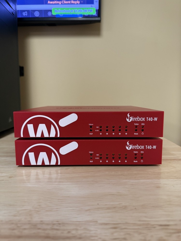 Watchguard Firebox T40-W FS4AE5 Network Security Firewall Appliance