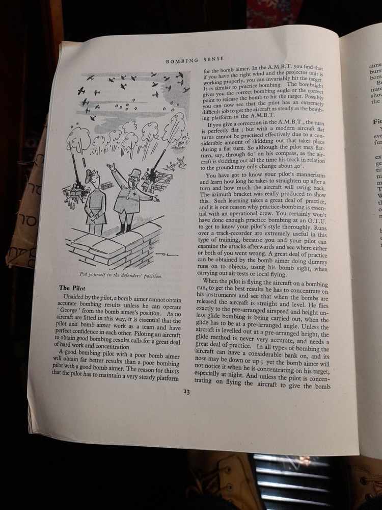 Bombing Sense- Pamphlet 139