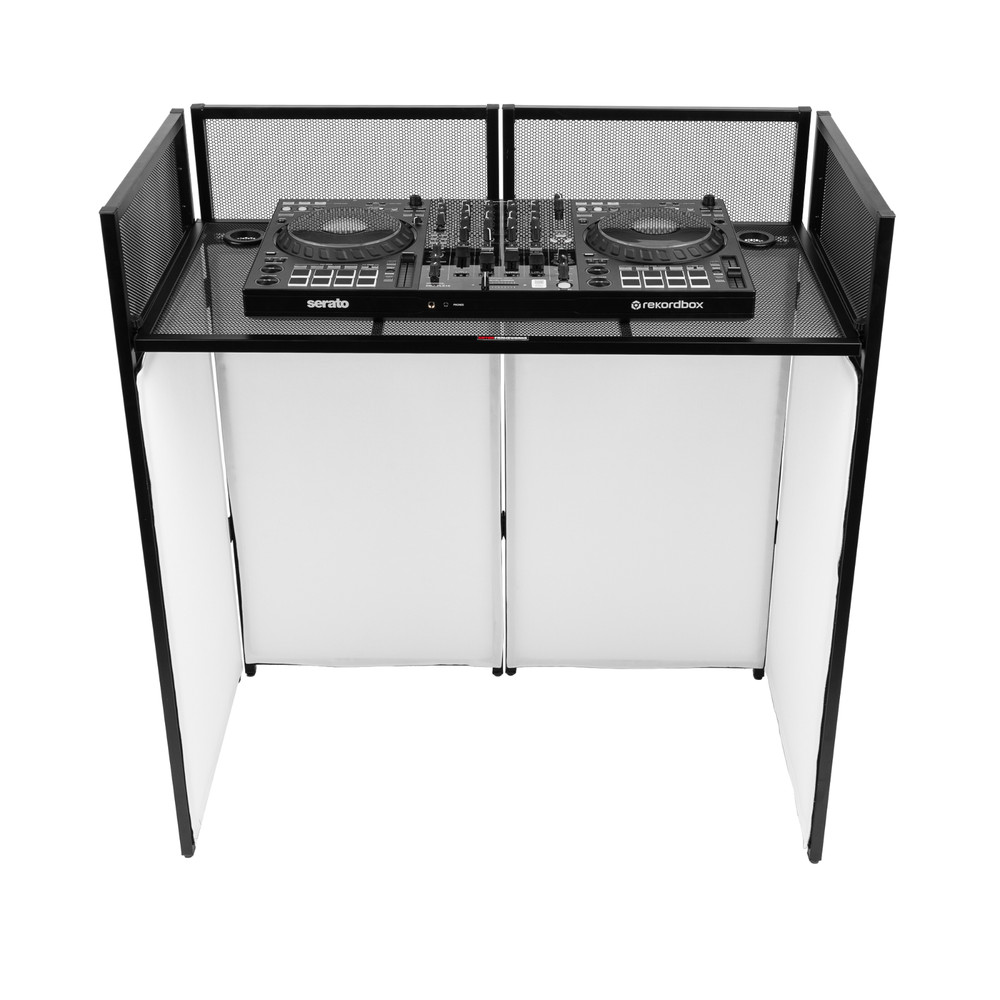 Gator Frameworks DJ Series Performance Facade with Carrying Bag, Foldable Booth
