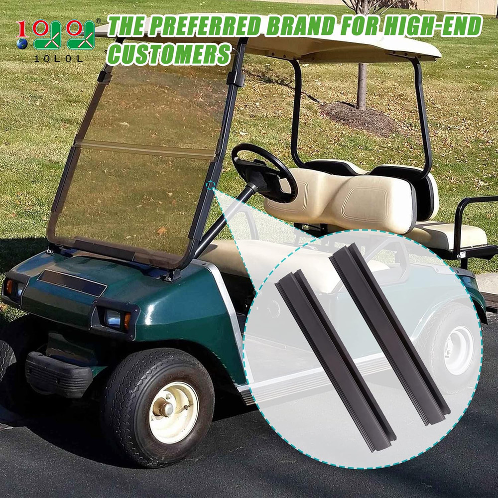 Golf Cart Windshield Retaining Clips Made by Durable Material and Installed Easi
