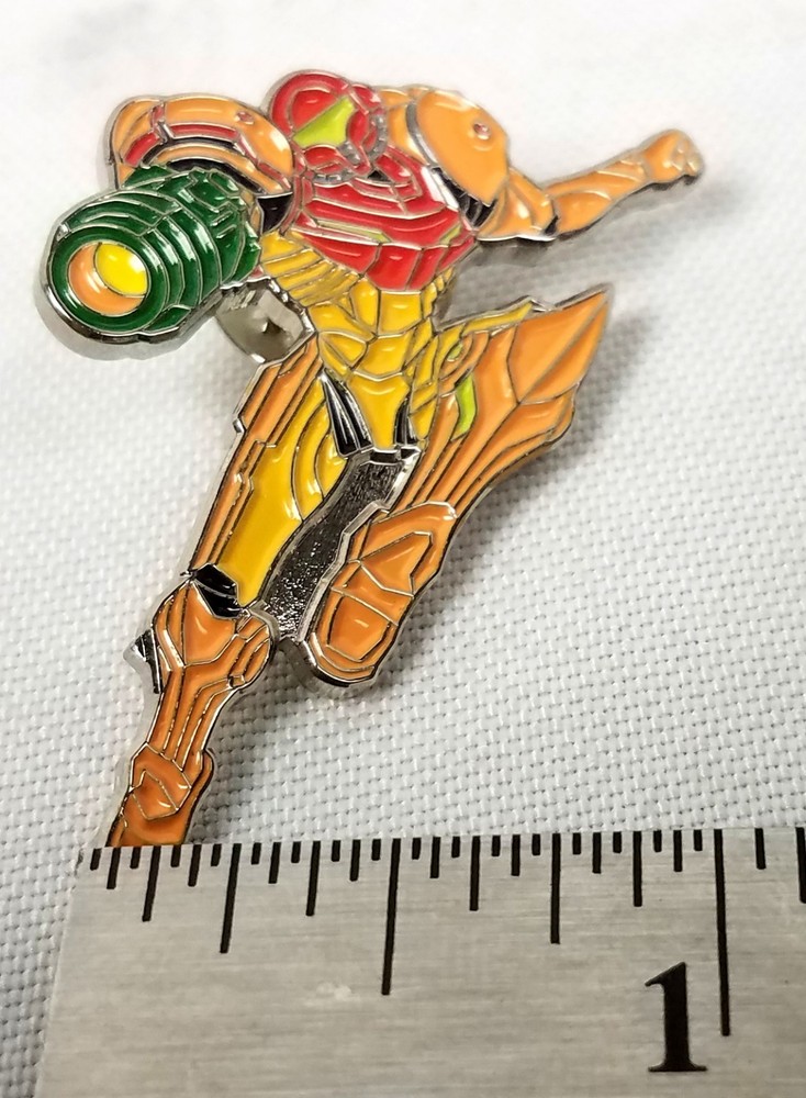 Samus Aran - Metroid Pin