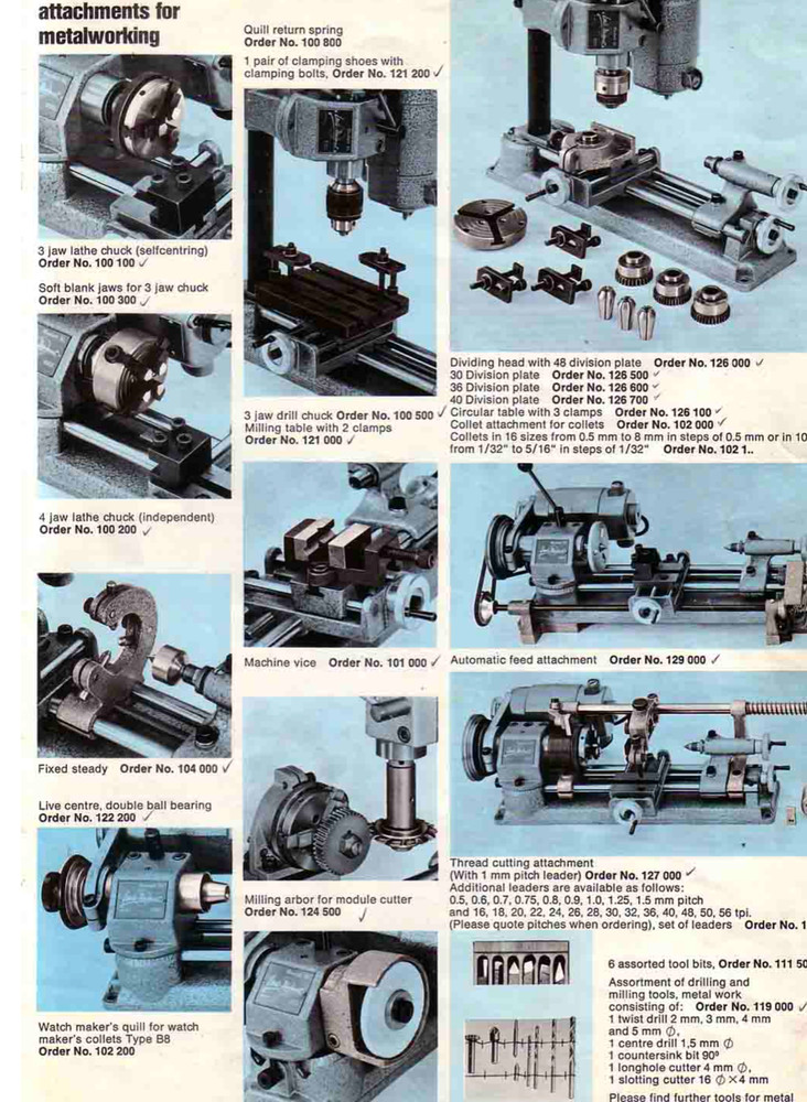 USB DELIVERY ~ Unimat ~ Manuals & catalogs ~ PDF Format Technical
