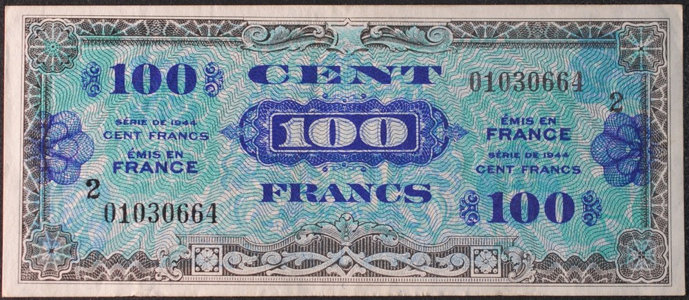France P118b 100 Francs VF+