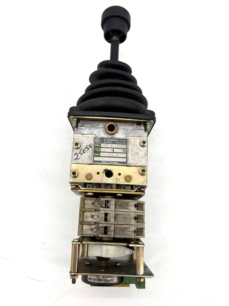 Gessmann V64.1 Single Axis Joystick Controller Spring Returns to Center