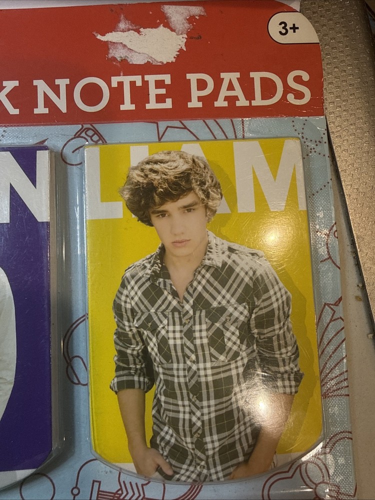 1D One Direction 6 Pack Note Pads.