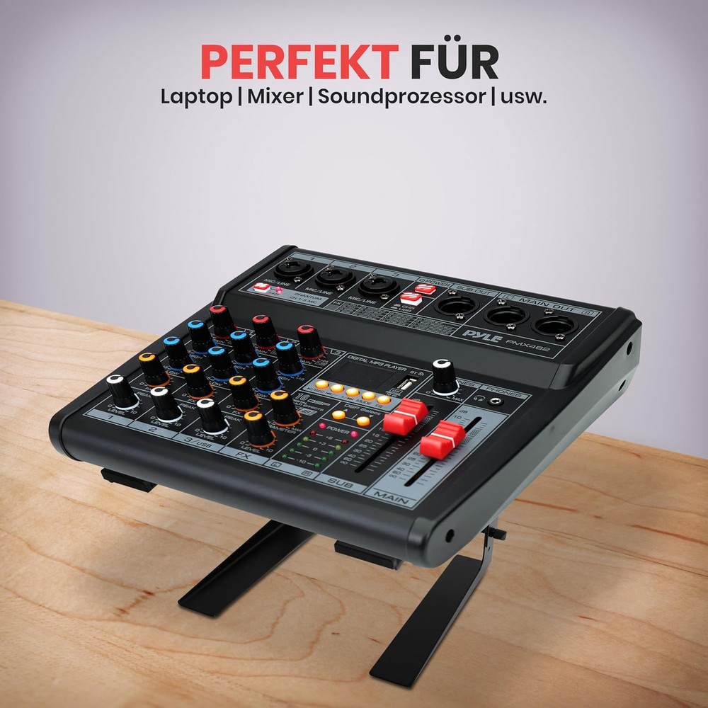 PYLE-PRO PLPTS25 Laptop Computer Stand for DJ