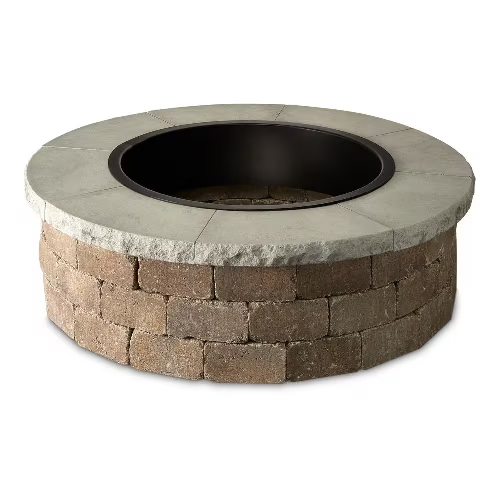 52 In. Grand Fire Pit Chiseled Cap