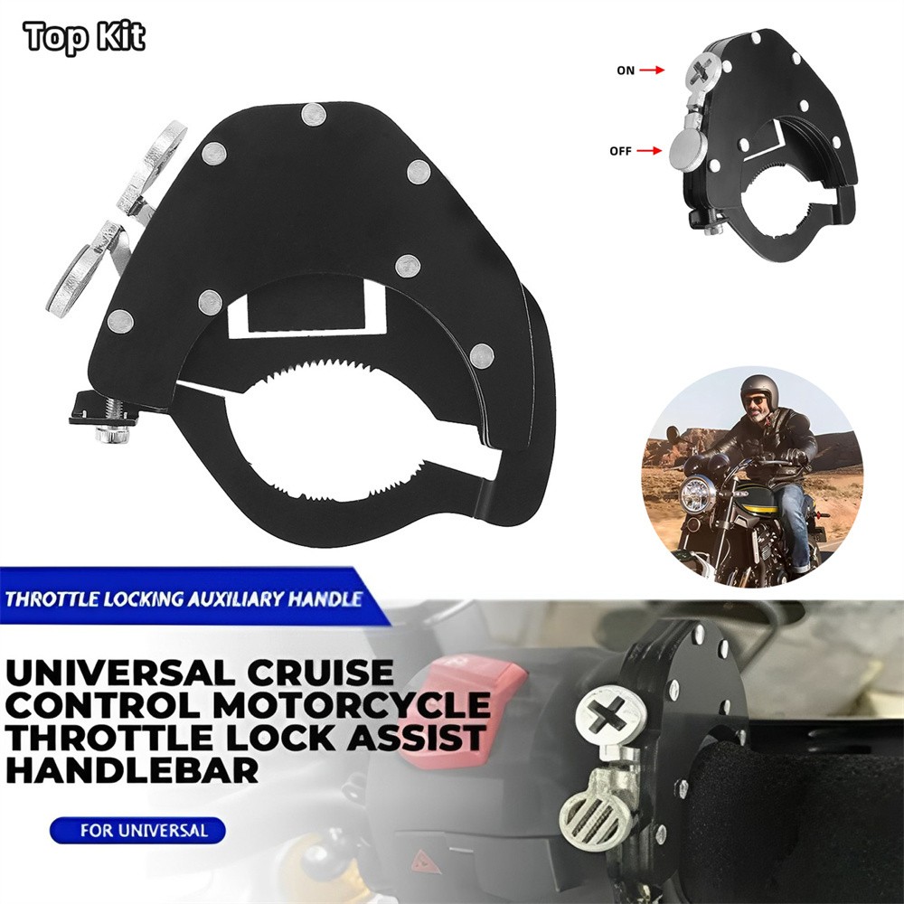 Practical User Friendly Sturdy Universal Rustproof Throttle Lock for Motorcycles