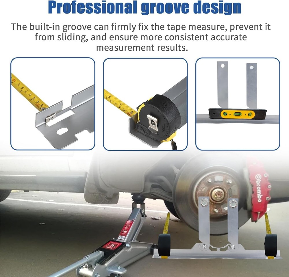 Upgrade Wheel Alignment Tool Plates,2-Pack,Alignment Tool,3 in 1,Wheel Alignm...