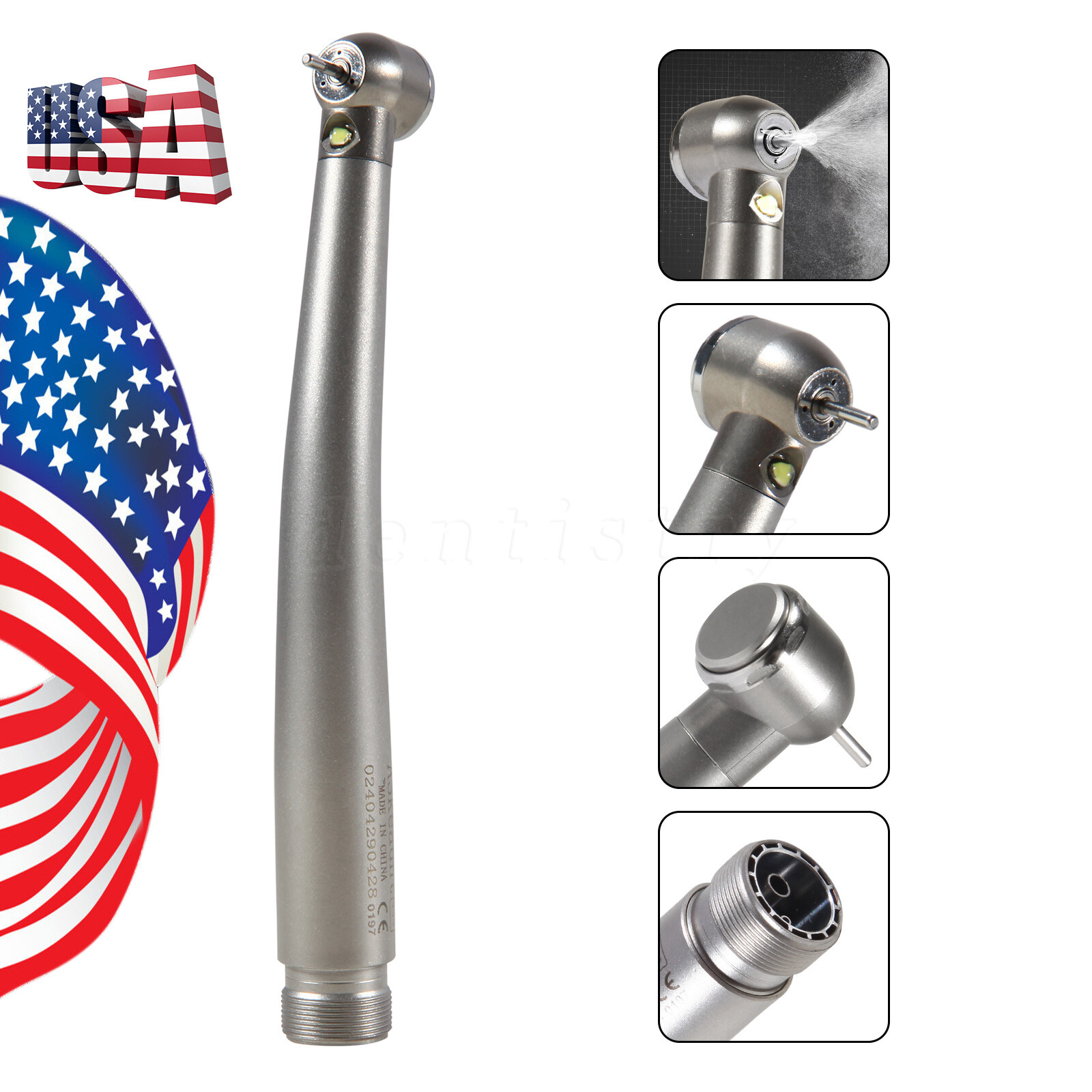 Turbina LED 2/4 orificios con pieza mano de alta velocidad dental NSK Style