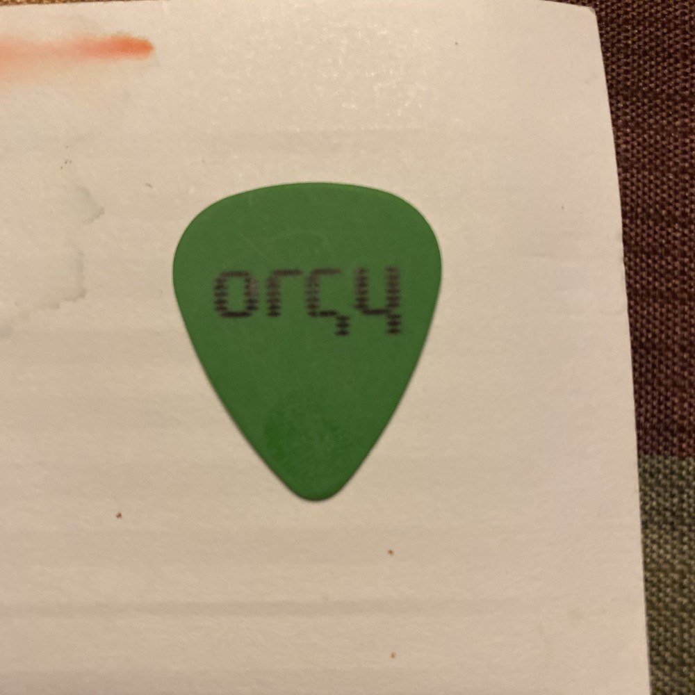 ORGY RYAN Guitar P ick