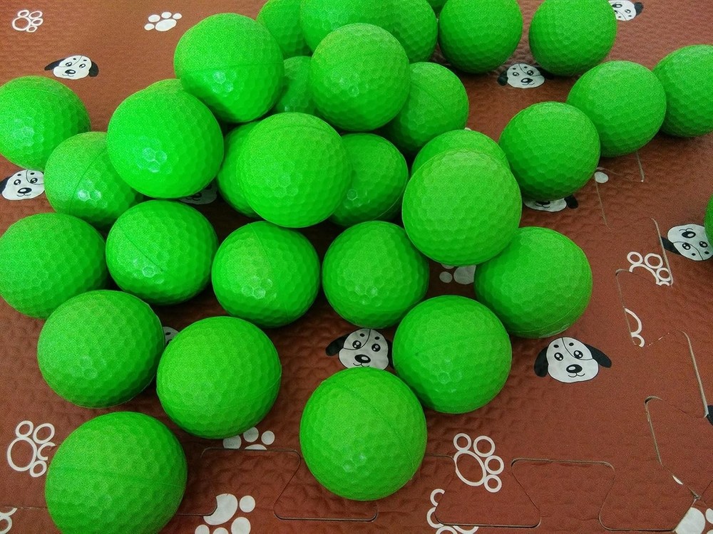 36 Pack Foam Golf Practice Balls Light Soft Elastic Training Multifunction Sp...